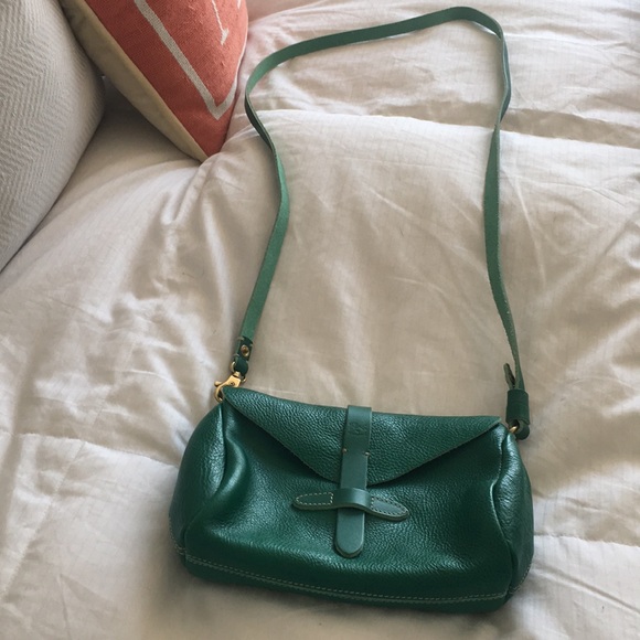 Beautiful il bisonte purse with gold hardware - Picture 3 of 5